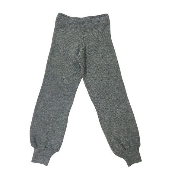 4TH Reckless Joggers Womens 6 Gray Ribbed Knitted Pull On Comfy Cozy Warm - Picture 6 of 12